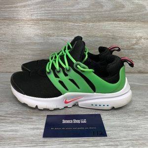 Nike Toddler Presto Black & Green DJ5153 001 Athletic Sneakers Size 2Y